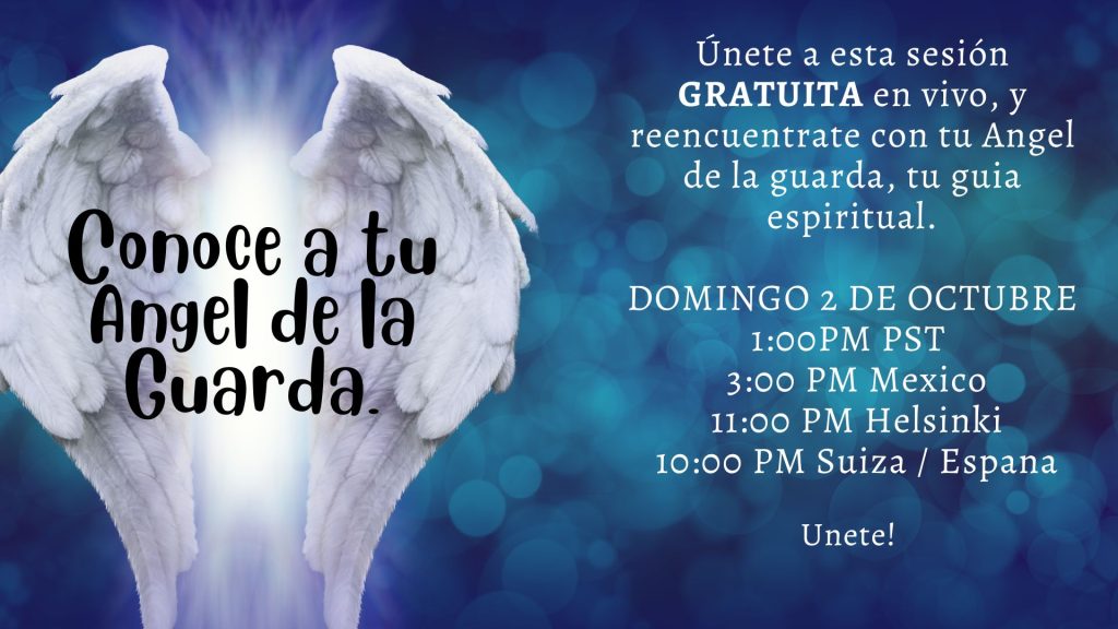 Conoce a tu Ángel de la Guarda, tu guia espiritual- Octubre 2 2022