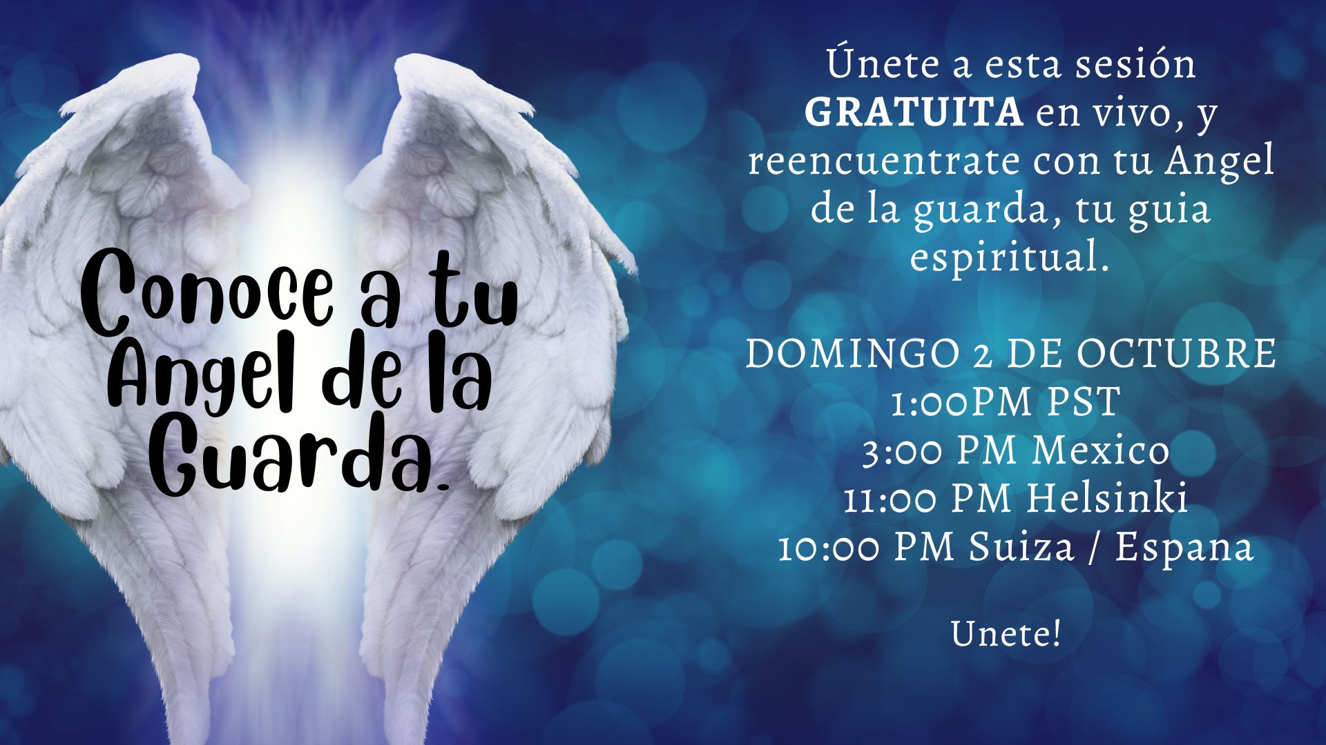 Conoce a tu Ángel de la Guarda, tu guia espiritual- Octubre 2 2022