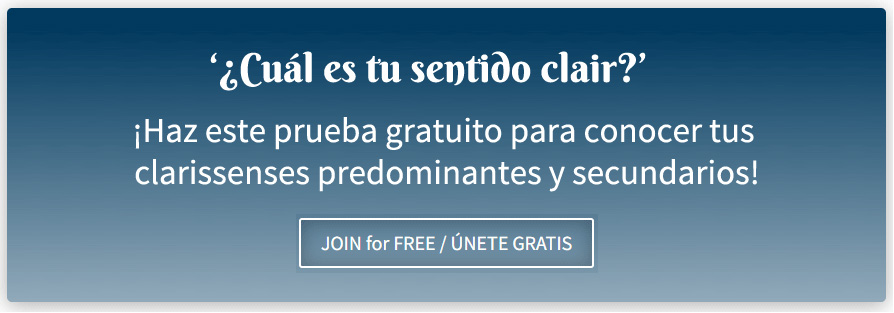 Cual es tu Sentido clair?
